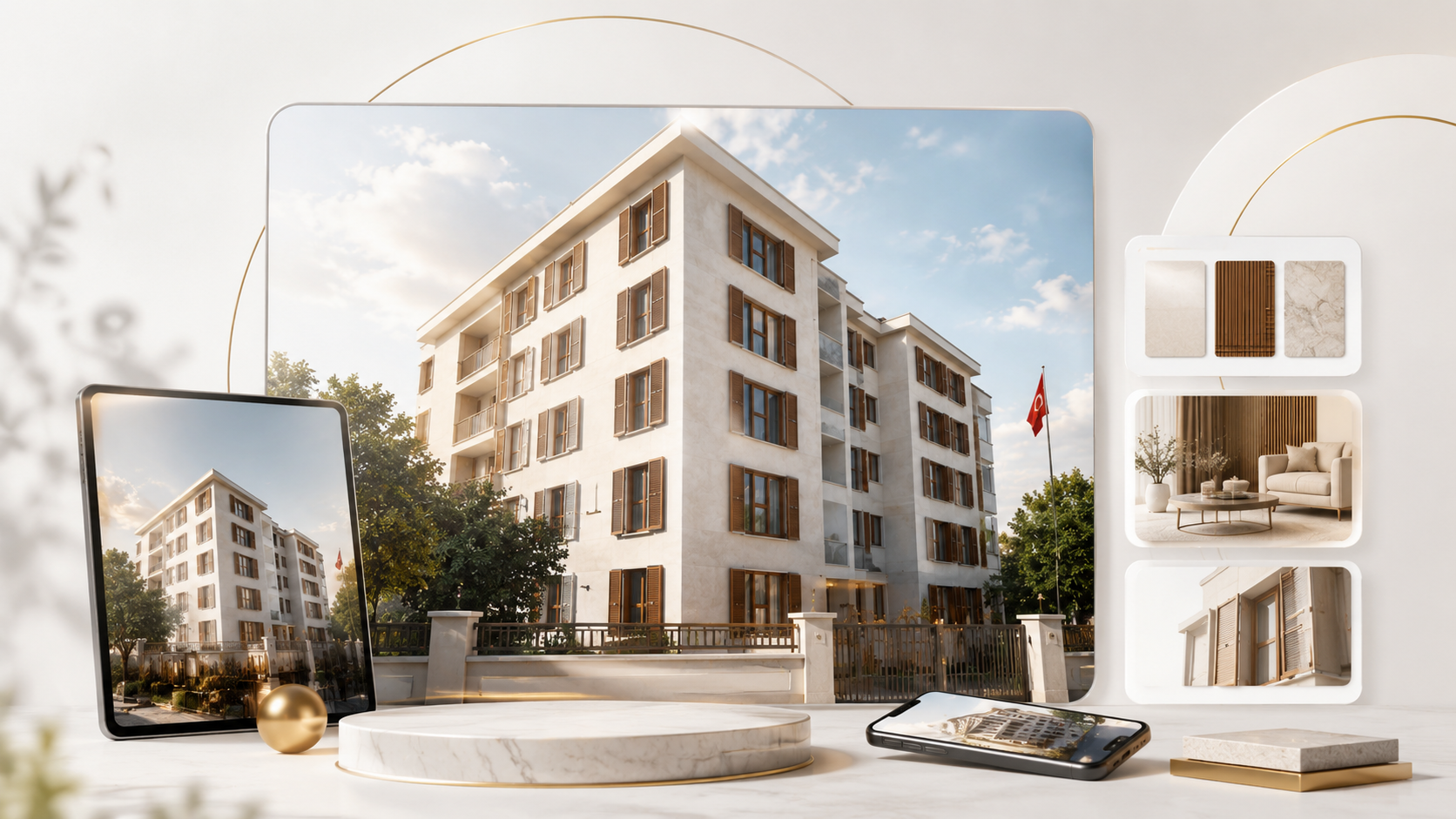 İnşaat Mimarlık Web Sitesi Platformu